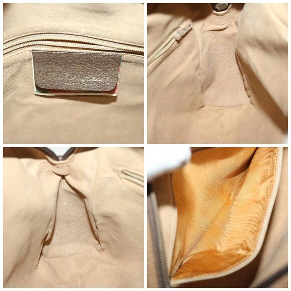 GUCCI GG Supreme Web Sherry Line Shoulder Bag PVC Beige 68 02 005 Auth 68227 - Picture 15 of 16